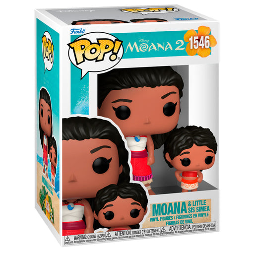 POP figure Disney Vaiana Moana 2 Moana & Simea-0