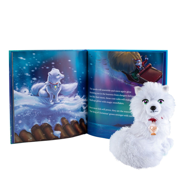 Spanish Elf Pets Story + plush toy Fox Artic set-4