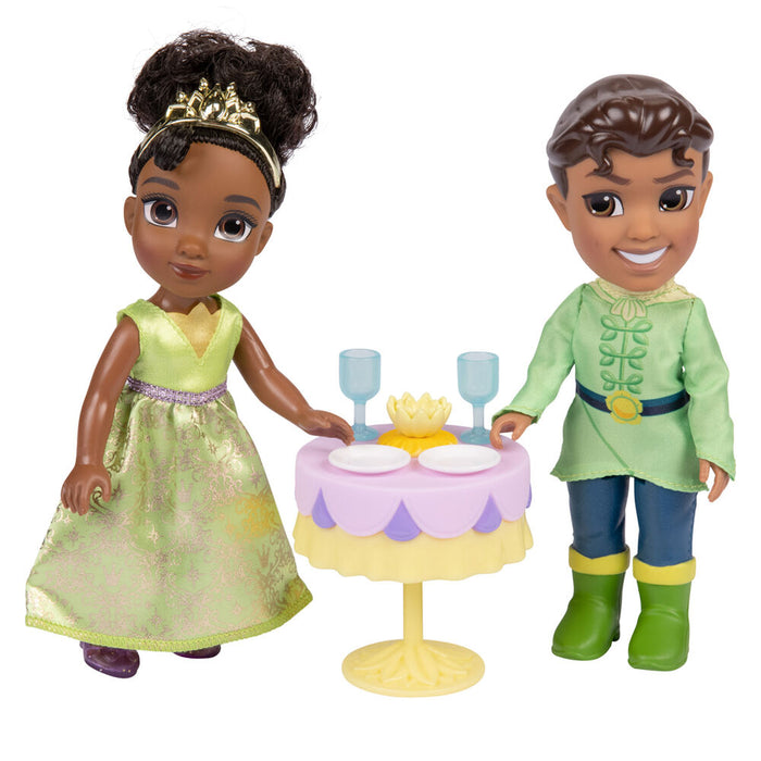 Disney The Princess and the Frog Tiana + Naveen doll 15cm-2