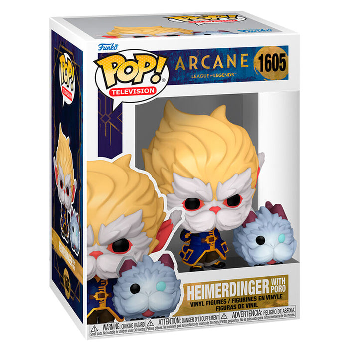 POP figure League of Legends Arcane Heimerdinger with Poro-1