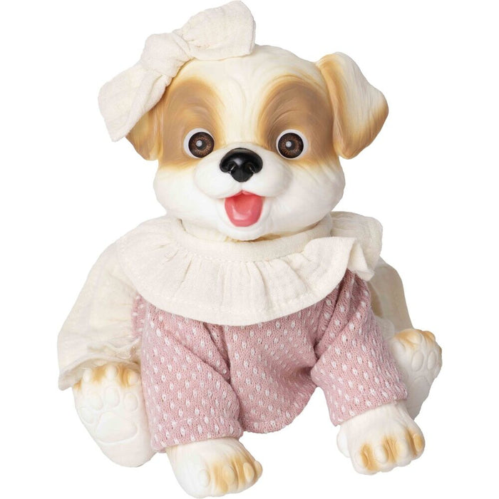 Baby doll reborn puppy wool dress doll-2