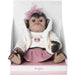 Baby doll reborn monkey  hood and skirt-3