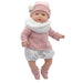 Baby doll reborn Daniela cry pink scarf-1