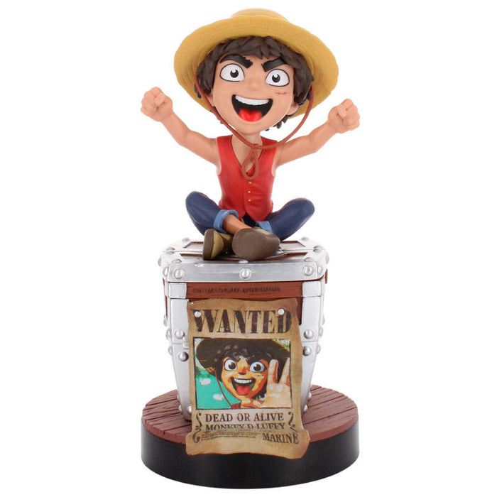 One Piece Luffy Wanted Poster clamping bracket Cable guy 20cm-0