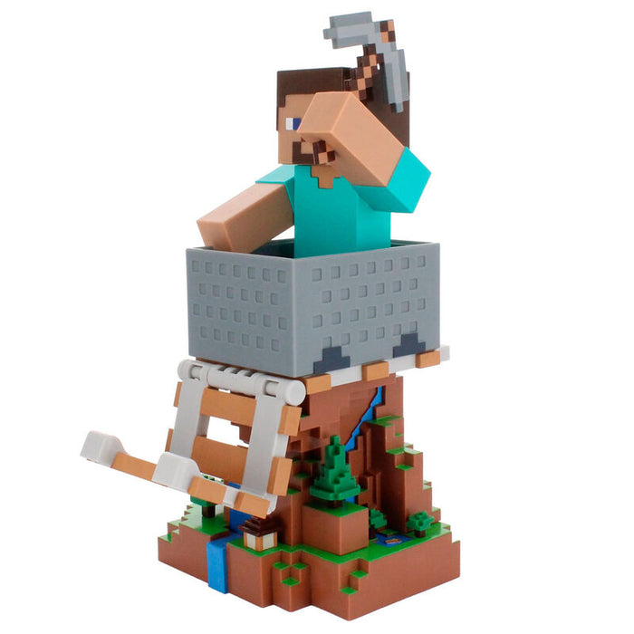 Minecraft Steve clamping bracket Cable guy 20cm-1