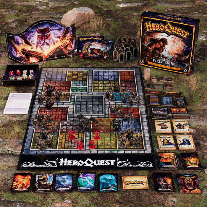 Spanish Hero Quest First Light board game-11
