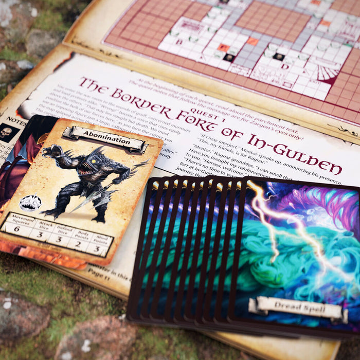 Spanish Hero Quest First Light board game-12