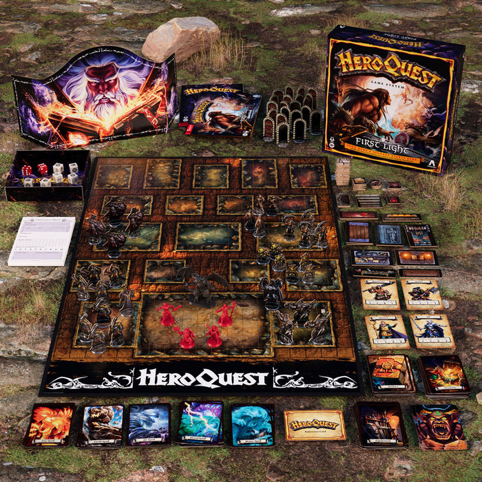 Spanish Hero Quest First Light board game-13