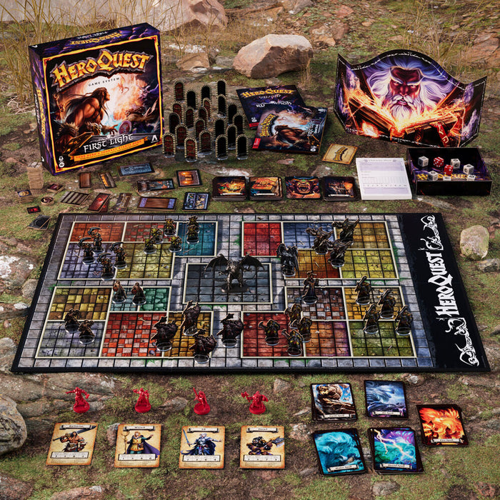 Spanish Hero Quest First Light board game-14