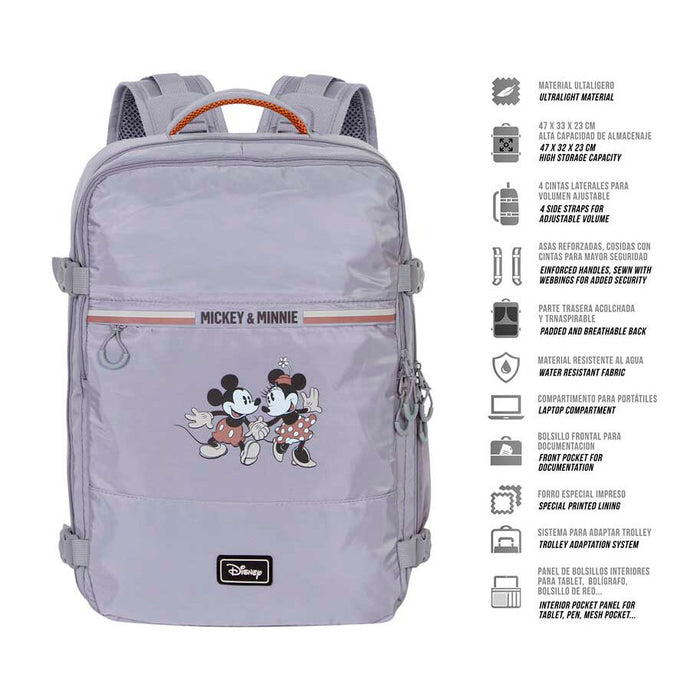Disney Minnie &#38; Mickey backpack 49cm-1