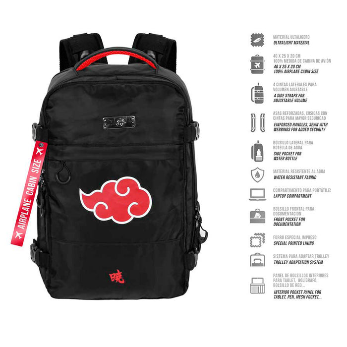 Naruto Shippuden Clouds backpack 40cm-3