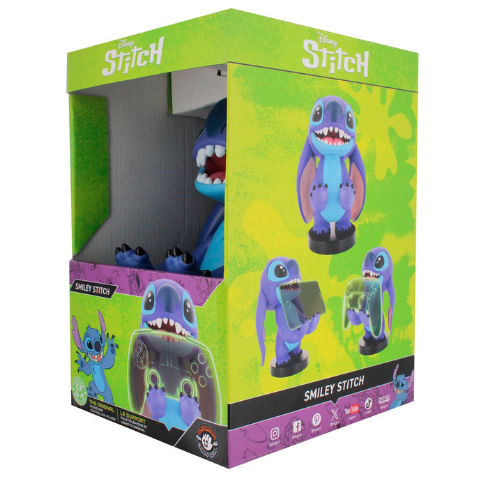 Disney Smiley Stitch clamping bracket Cable guy 20cm-12