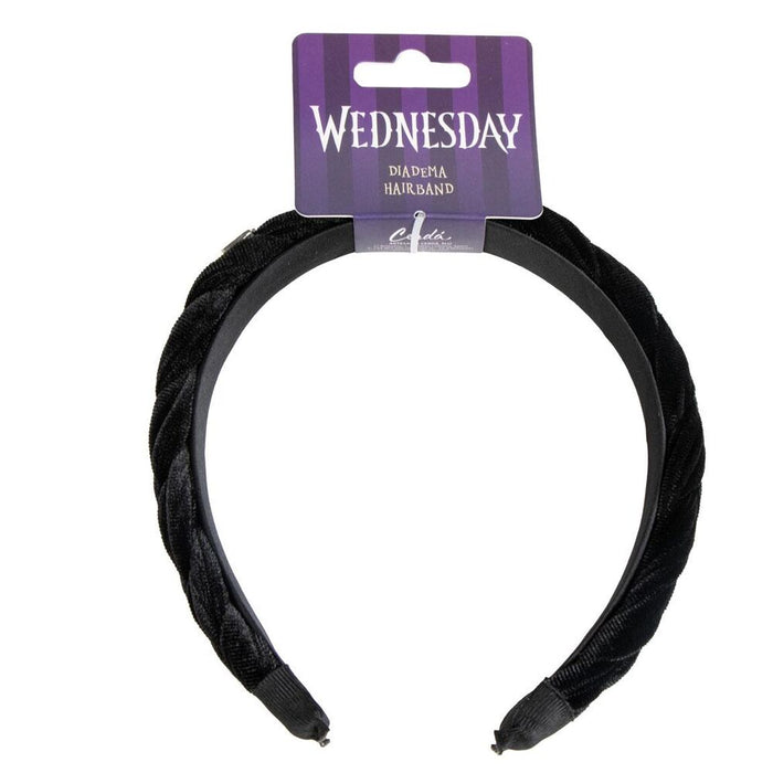 Wednesday bow headband-0