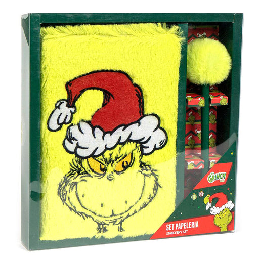 Grinch stationery set-1