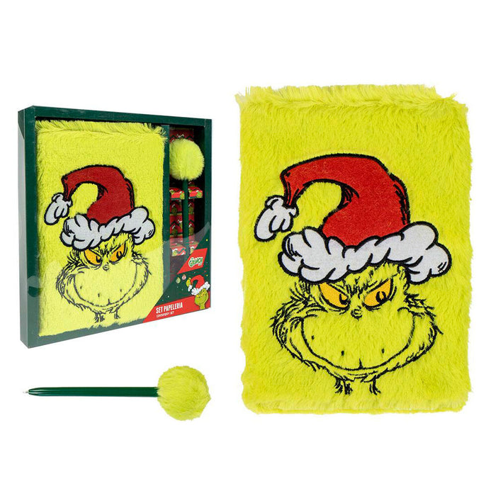 Grinch stationery set-2