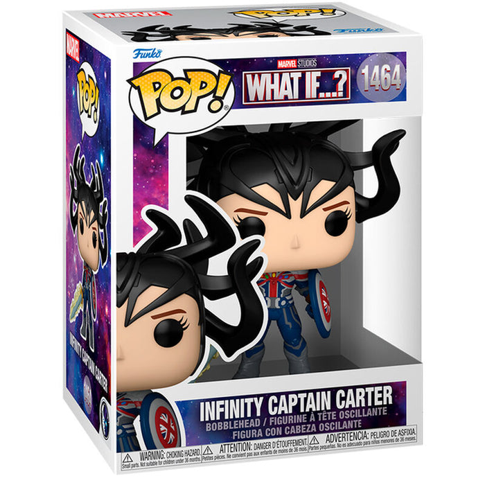 POP figure Marvel What IF Infinity Captain Carter-0