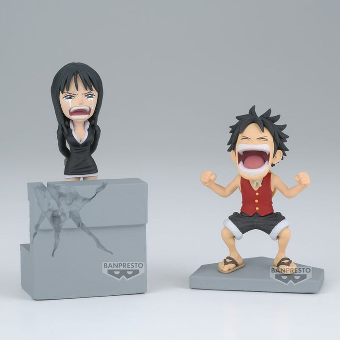 One Piece Luffy & Nico Robin World Collectable figure 10cm-2
