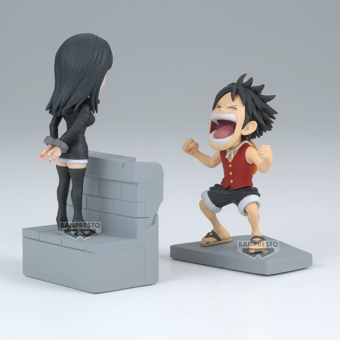 One Piece Luffy & Nico Robin World Collectable figure 10cm-7