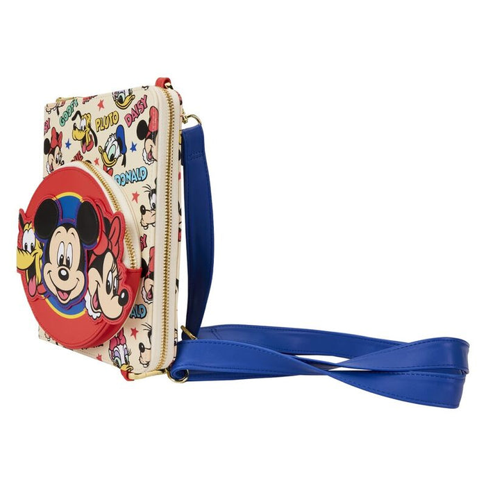 Loungefly Disney Classic Mickey and Friends crossbody journal-1