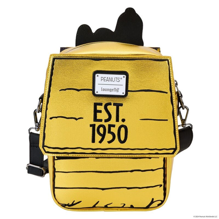 Loungefly Peanuts 75th Anniversary Snoopy Sleeping Doghouse crossbody bag-2