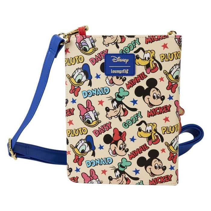 Loungefly Disney Classic Mickey and Friends crossbody journal-3