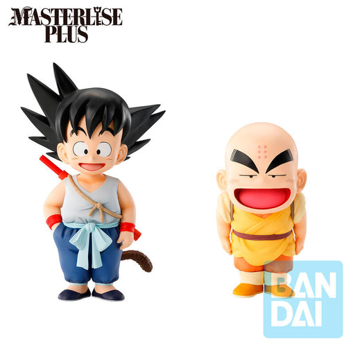 Dragon Ball Son Goku & Krillin Training Section Ichibansho figure 13cm-0