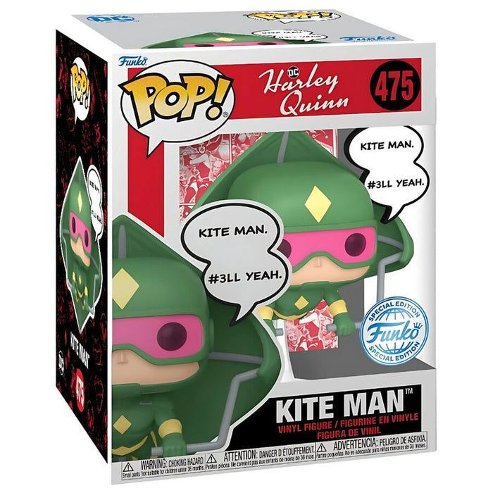 POP figure Deluxe DC Comics Harley Quinn Kite Man Exclusive-1