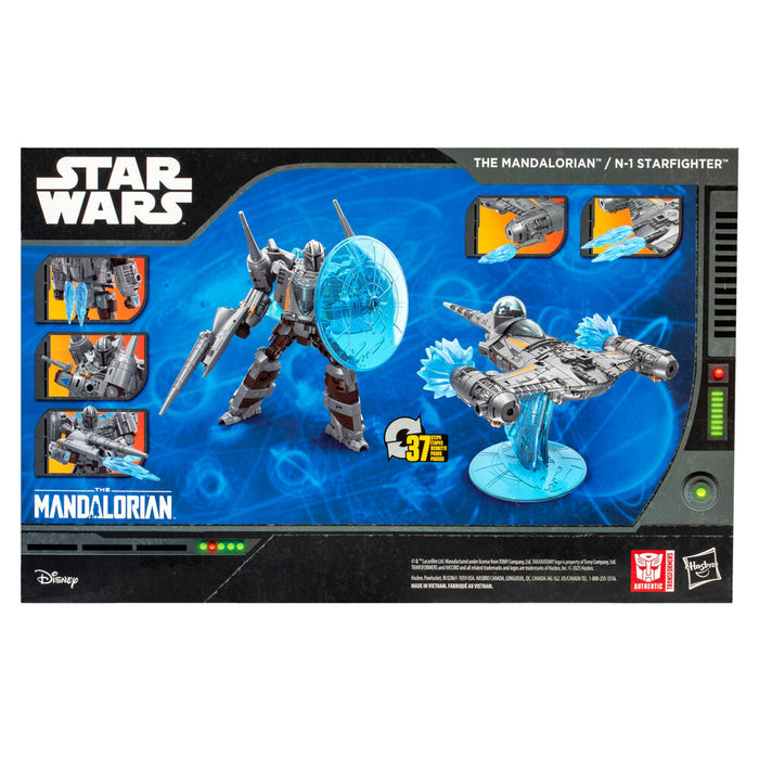 Transformers Star Wars The Mandalorian N-1 Starfighter figure 19cm-10