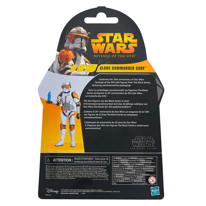 Star Wars Revenge of the Sith Clone Commander Cody figure 15cm-9