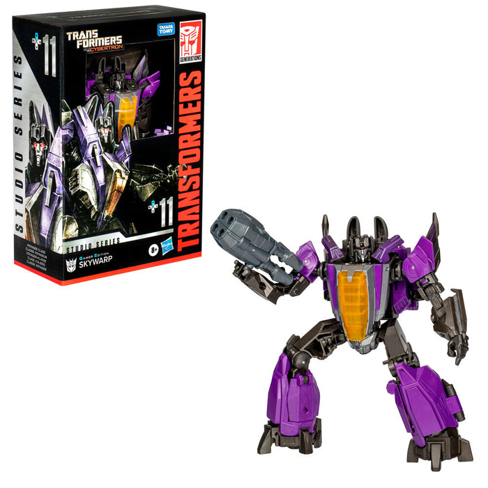 Transformers Cybertron Studio Series Gamer Edition Skywarp figure 16,5cm-4