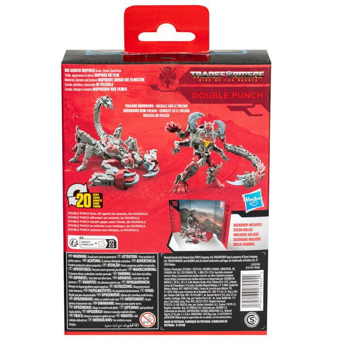 Transformers Rise of the Beats Studio Series Double Punch figure 11cm-4