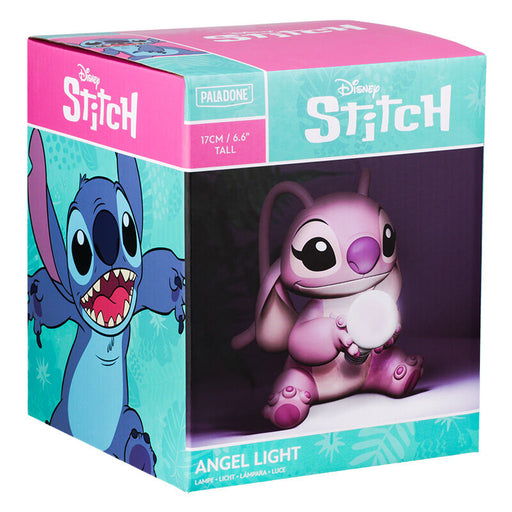 Disney Stitch Angel lamp 16cm-1