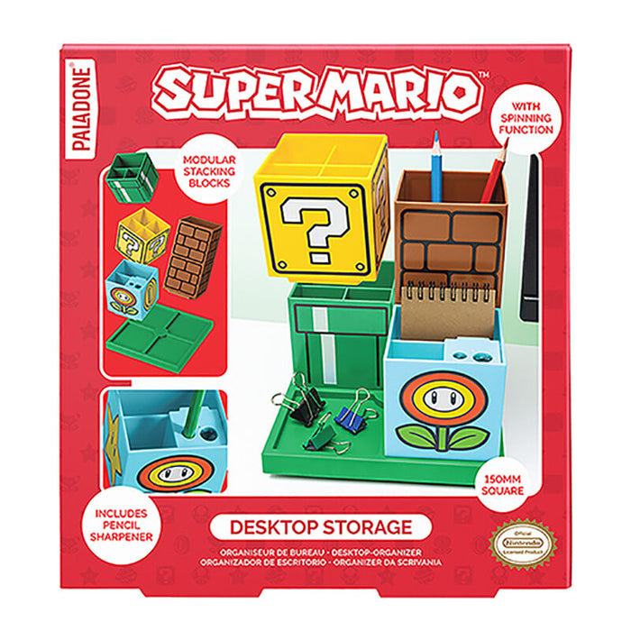Super Mario Bros Desk organiser 15cm-0