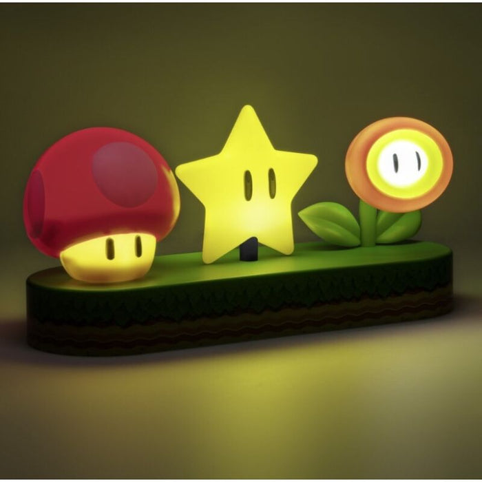 Super Mario Bros Icons lamp-1