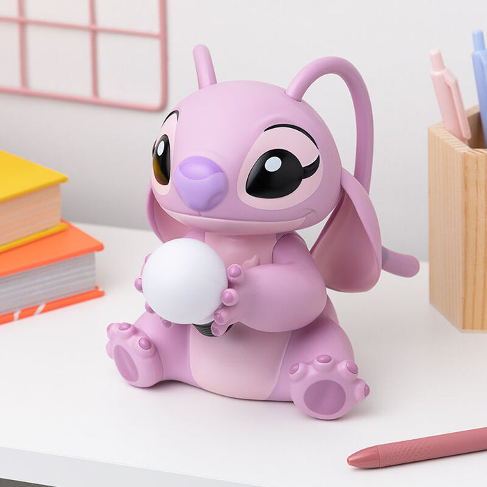 Disney Stitch Angel lamp 16cm-3
