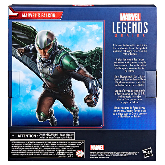 Marvel Captain America Brave New World Falcon figure 15cm-8