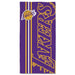 Los Angeles Lakers cotton beah towel-1