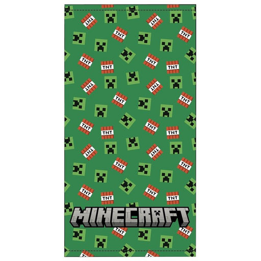 Minecraft microfibre beach towel-1
