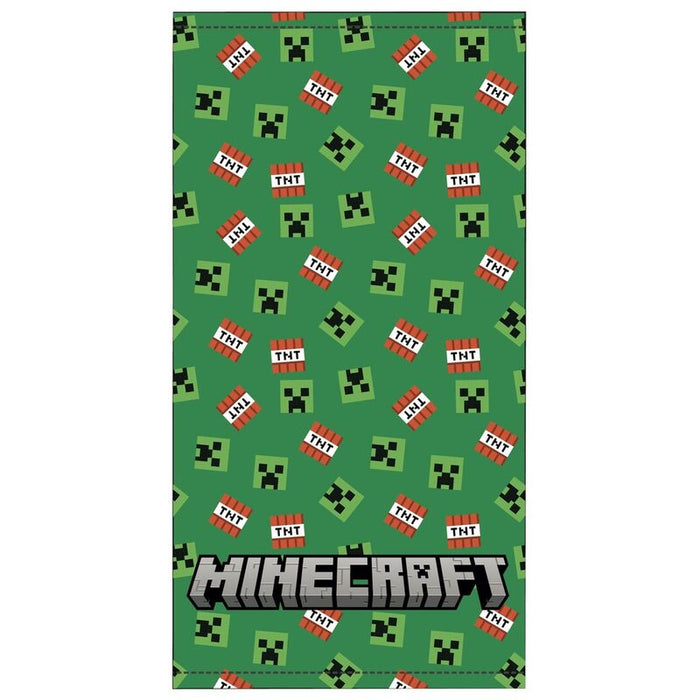 Minecraft microfibre beach towel-1