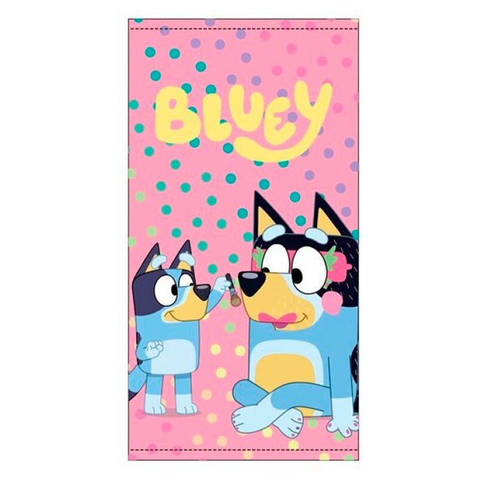 Bluey microfibre beach towel-0
