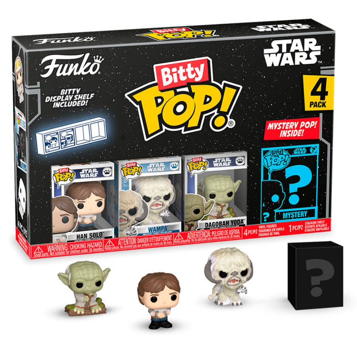 Blister 4 figures Bitty POP Star Wars Han Solo-2