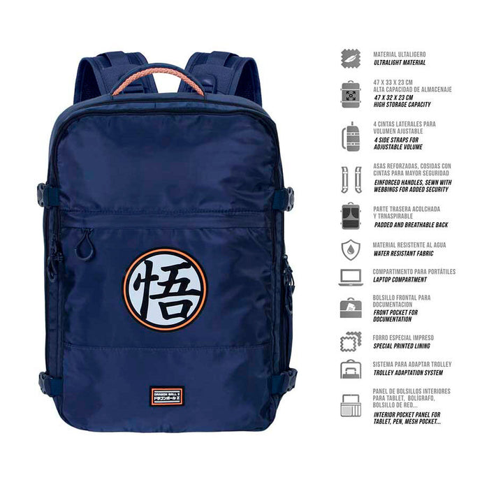 Dragon Ball Symbol backpack 49cm-4