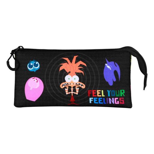 Disney Pixar Inside Out 2 triple pencil case-1