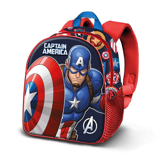 Marvel Captain America Patriot 3D backpack 31cm-0