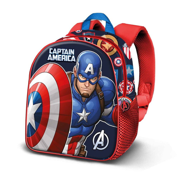 Marvel Captain America Patriot 3D backpack 31cm-0