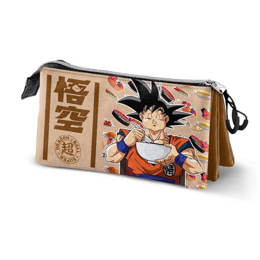 Dragon Ball Z Goku Foodie triple pencil case-0