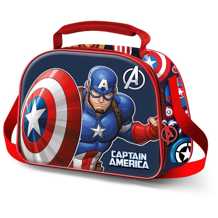 Marvel Captain America Patriot 3D lunch bag-1