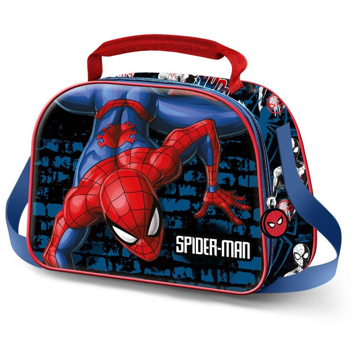 Marvel Spiderman Wall 3D lunch bag-1