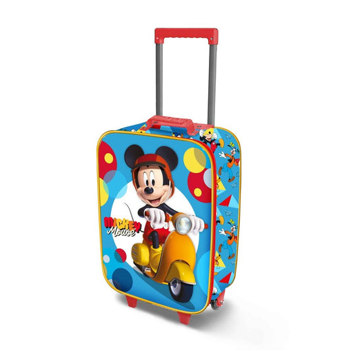 Disney Mickey Scooter 3D Trolley suitcase 52cm-1