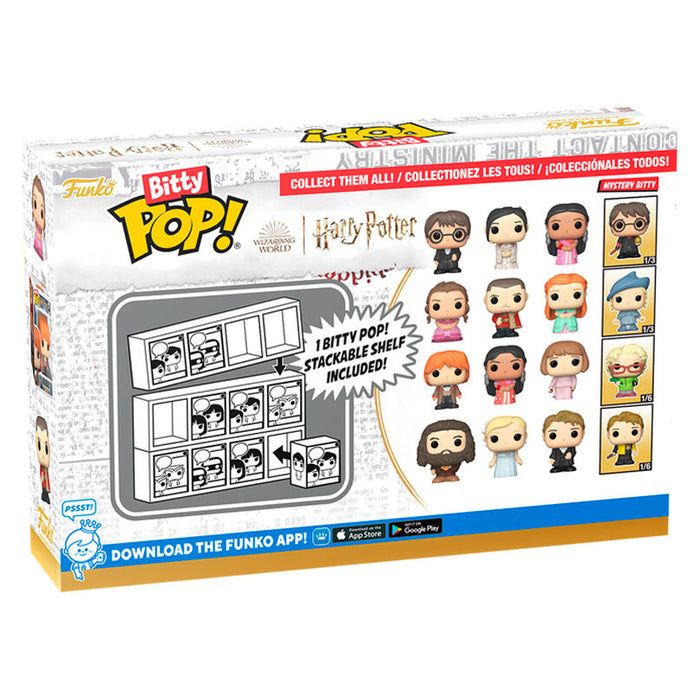 Blister 4 figures Bitty POP Harry Potter Harry-2